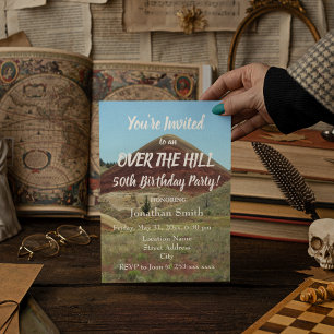 Convites Sobre a 50ª Festa de aniversário do Hill