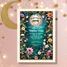 Sobre a Lua Floral Noite Rosa Flores Rosa Vinha Ga