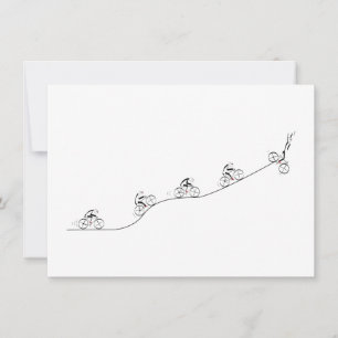 Convites Sobre O Aniversário Do Bicicleta Hill