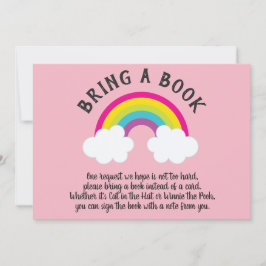 Convites Sobre o Arco-Íris Traga um Livro