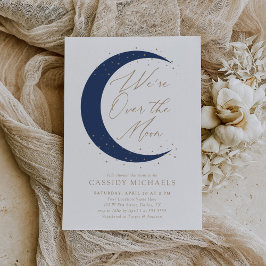 Convites Sobre o Chá de fraldas do Marinho da Lua Blue Boy