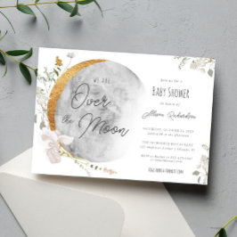 Convites Sobre o chá de fraldas neutro de gênero do boho da