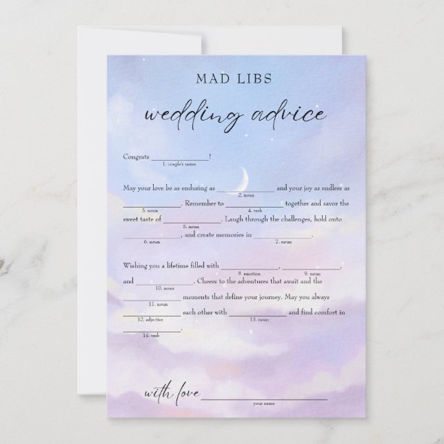 Convites Sobre o Jogo de Libra Bridal sobre o Conselho de C (Frente)