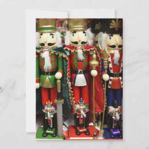 Convites Soldados de Natal quebra-nozes