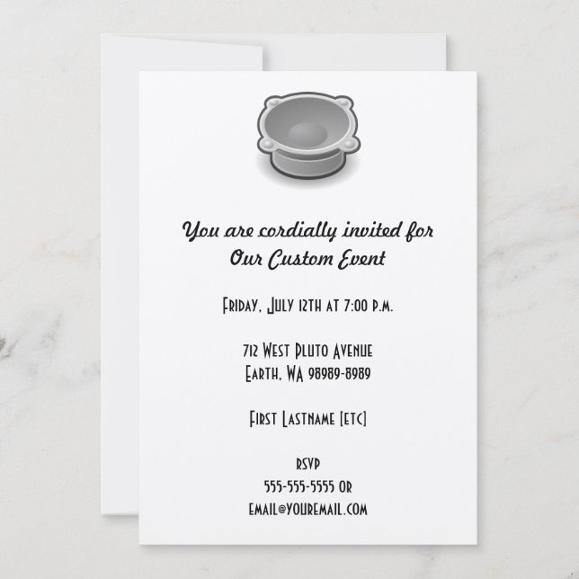 Convites Som (Frente)