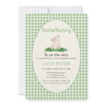 Some Bunny Baby Shower Green