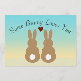 Convites Some Bunny Loves You