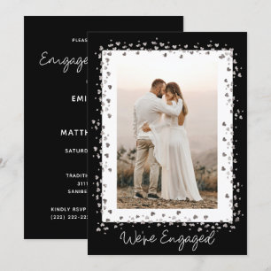 Convites Somos a Festa de noivado de Fotos Personalizadas E