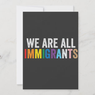 Convites Somos Todos Imigrantes LGBT - Arco-Íris