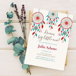 Convites Sonhe um chá de fraldas grande