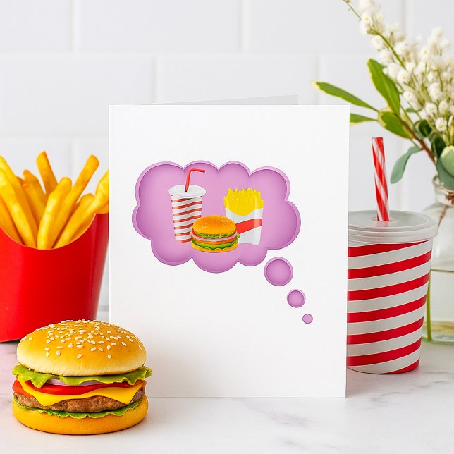 Convites Sonho Com Comida Rápida (Criador carregado)