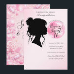 Convites Sonho de Chiclete Rosa Doce Celebração 16 Anos<br><div class="desc">personalize este convite de sonho de chiclete para qualquer evento.</div>
