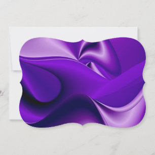 Convites Sonhos de Arco-Íris de Flor Roxo