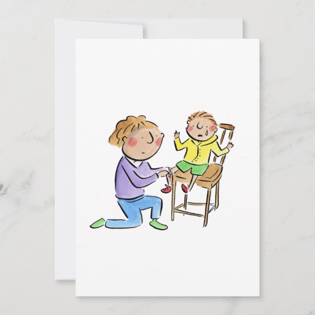 Convites Sore Knee (Frente)