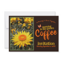 Sorria e Celebre Café da Manhã no Jardim