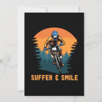 Sorria e Sofra com Bicicleta de Montanha