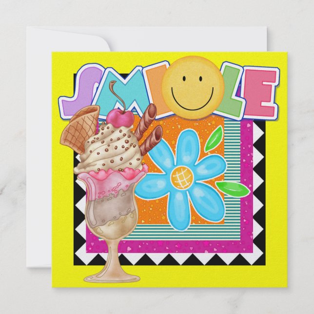 Convites Sorriso doce! - SRF (Frente)