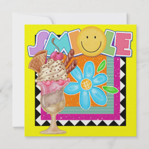 Convites Sorriso doce! - SRF