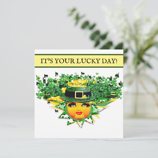 CONVITES SORTE SOL! (Em pé/Frente)