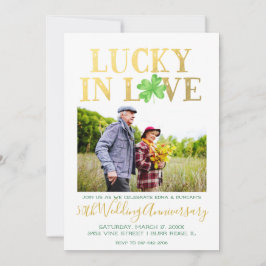 Convites Sortudo no Amor | Aniversário de Casamento
