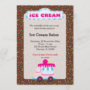 Convites Sorvete