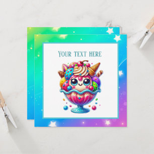 Convites Sorvete de corte de qualquer entidade de propósito