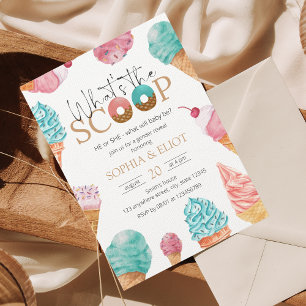 Convites Sorvete Gênero Revela O que é o Partido Scoop