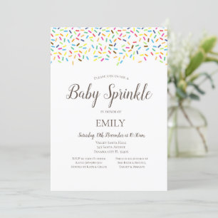 Convites Sorvete Sprinkle
