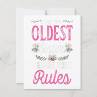 Sou O Mais Velho Que Faz A Regra Irmã Grande Irmã 