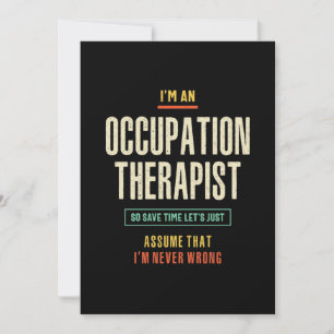 Convites Sou terapeuta da ocupação