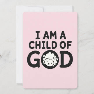 Convites SOU UM FILHO DE DEUS | Presente de Churrasco de Be