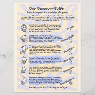 Convites Sozialphobie Handout Psychoedukation *Download*