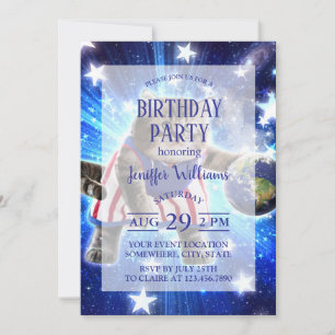 Convites Space cat jogando basquetebol