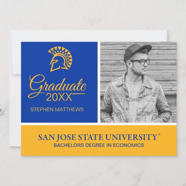 Convites Spartans do San Jose State (Frente)
