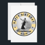 Convites special birthday<br><div class="desc">Celebrate a special birthday with this cute Happy Birthday Riham sticker. This stylish birthday design is perfect for decorating gifts, party favors, invitations, or envelopes during birthday celebrations. A simple and elegant sticker that adds a personal touch to any birthday party and makes the celebration even more memorable. Perfect for...</div>