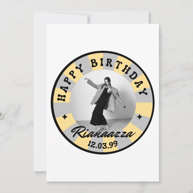 Convites special birthday  (Frente)