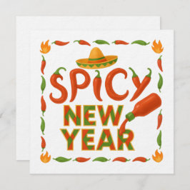 Convites Spicy New Year