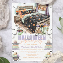 Spooken Halloween Sleepover Birthday Bash