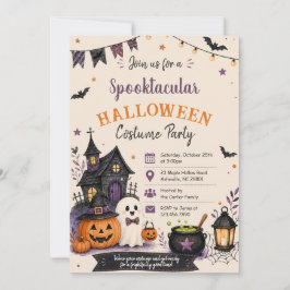 Convites Spooktacular Costume Party Halloween