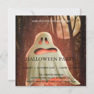 Convites Spooktacular Dark assombrado Festa de Halloween