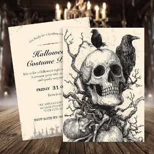 Convites Spooky Forest Halloween