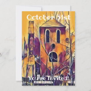 CONVITES SPOOKY HALLOWEEN DIVERTIDO