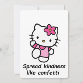 Convites Spread Kindness Like Confetti