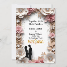 🌺Spring Wedding With Peach Flowers 💐