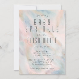 Convites SPRINKLE DE BABY PERSONALIZADO BABY, Abstrato de P