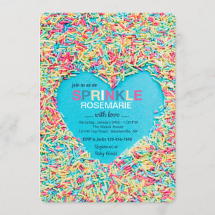 Convites Sprinkle of Love Invitation