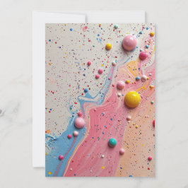 Convites Sprinkled with Love Invite | Candy Confetti