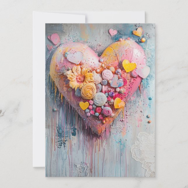 Convites Sprinkled with Love Invite | Pontos doces (Frente)