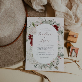 Convites Spruce & Lace | Winter Florals Wedding