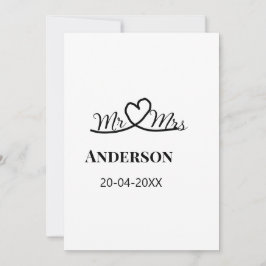 Convites Sr. & Sra. adicionar nome da família data ano casa